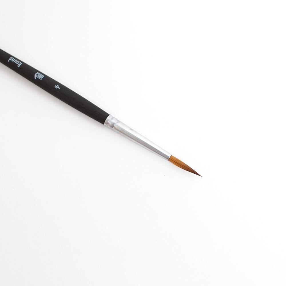 Princeton, Brushes, Art & School, Elite, Synthetic, Kolinsky Sable, Watercolor, 105319, Round, 4
